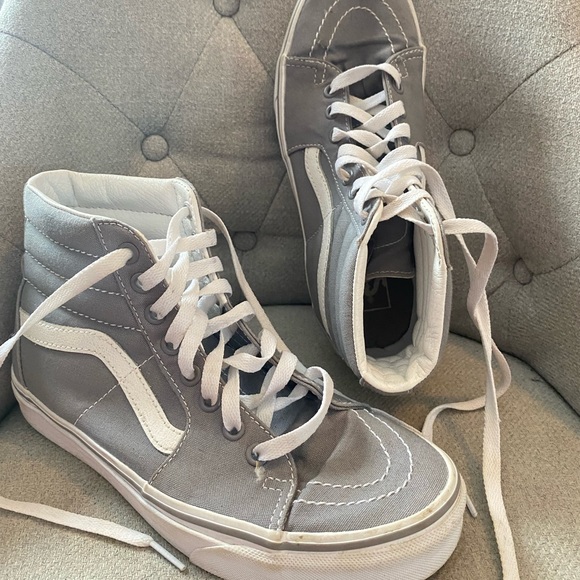 grey high top vans! - Picture 2 of 4